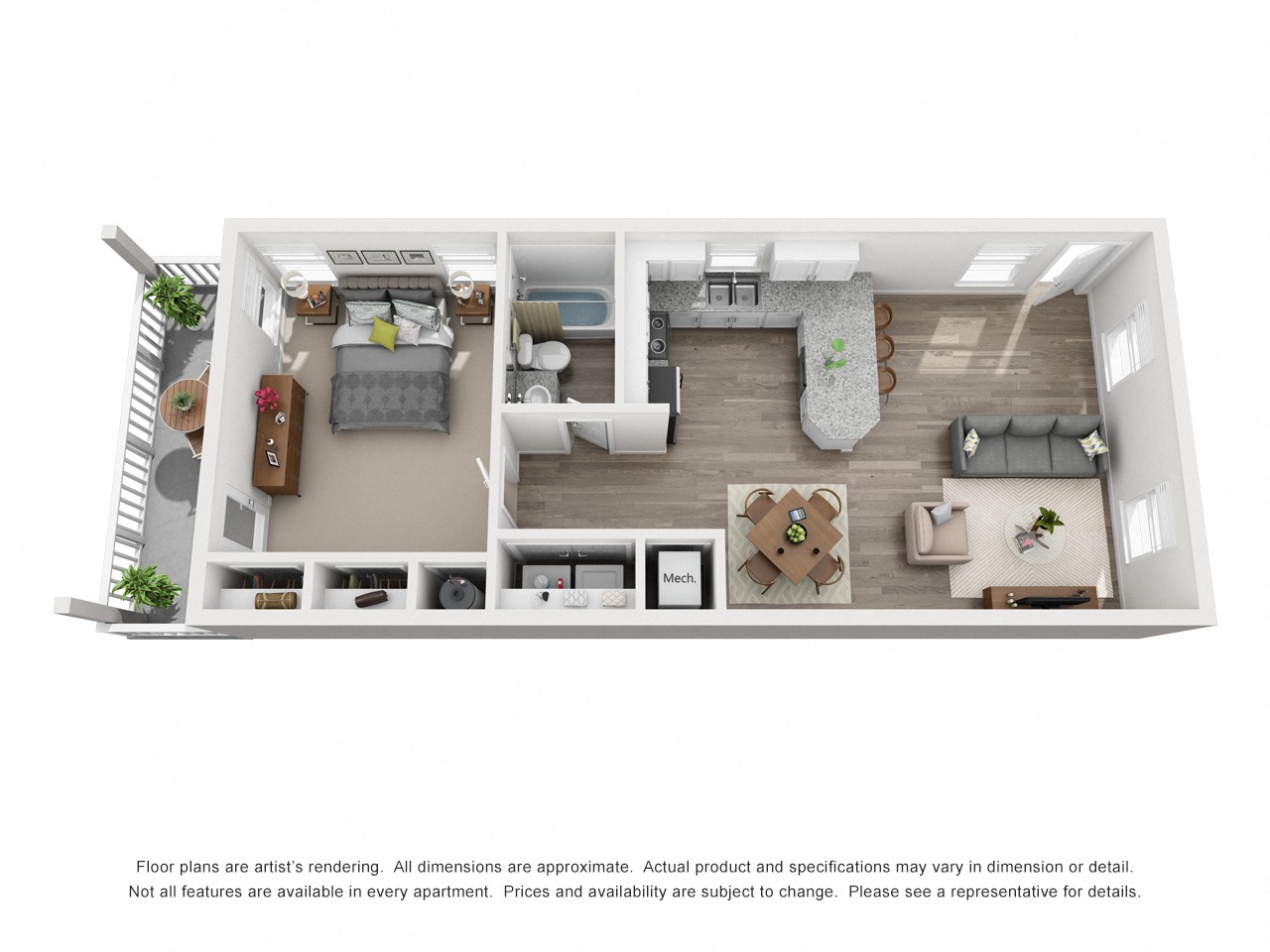 Apartments in Raleigh, NC: Six Forks Station Apartments A1